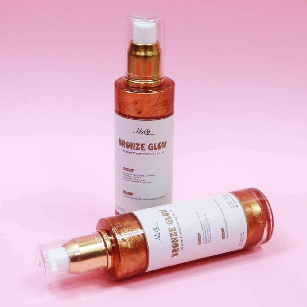 Bronze Glow (Vitamin E Shimmering Dry Oil) h2obeautystudio