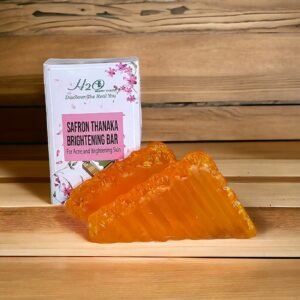SAFRON THANAKA BRIGHTENING BAR(For Acne and Brightening Skin)