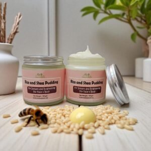 Rice and Shea Pudding  For Instant and Brightening For Face & Body