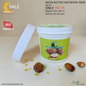 Argan Butter Hair Repair Mask For soft smooth and shiny hair